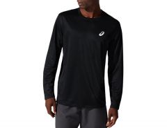 Asics - Core LS Top - Zwarte Longsleeve Heren