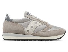 Saucony - Jazz 81 - Lichtgrijze Sneakers Unisex