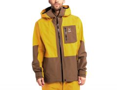 Haglöfs - Lumi Jacket - Gele ski-jas heren