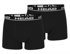 Head - Basic Boxer 2-Pack - Zwarte Boxers Heren