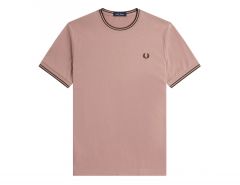 Fred Perry - Twin Tipped T-Shirt - Oudroze T-Shirt