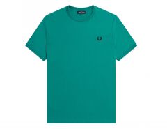 Fred Perry - Ringer T-Shirt - Mintkleurig T-Shirt