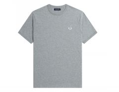 Fred Perry - Ringer T-Shirt - Grijs T-Shirt