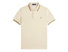 Fred Perry - Twin Tipped Shirt - Beige Polo