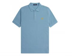 Fred Perry - Plain Shirt - Blauwe Polo Heren