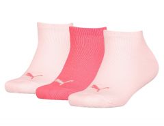 Puma - Kids Invisible 3P - Roze Sokken