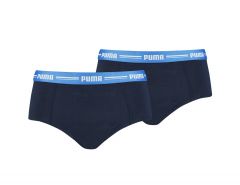 Puma - Mini Shorts 2P - Blauwe Hipsters
