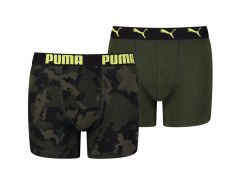 Puma - Boys Camo Boxer 2P - Onderbroeken