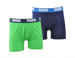 Puma - Boys Basic Boxer 2 Pack - Kids Ondergoed