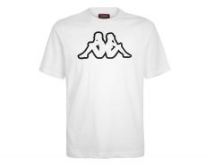 Kappa - T-Shirt Logo Cromen - Herenshirt Wit