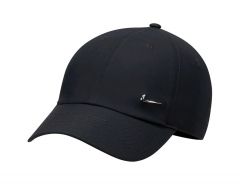 Nike - Dri-FIT Club Cap - Zwarte Pet met Metalen Swoosh