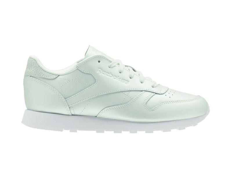 Reebok classic mint leather sales trainers