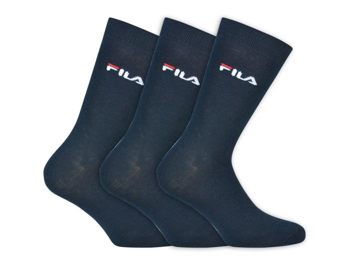 tunge kirurg Melankoli Fila - Normal Socks 3-Pack - Navy Sokken | Avantisport.nl