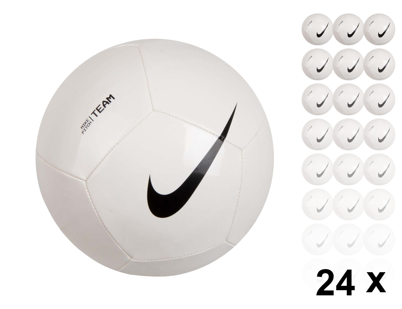 Nike Pitch Team Ball 24 Pack Multipack Voetballen