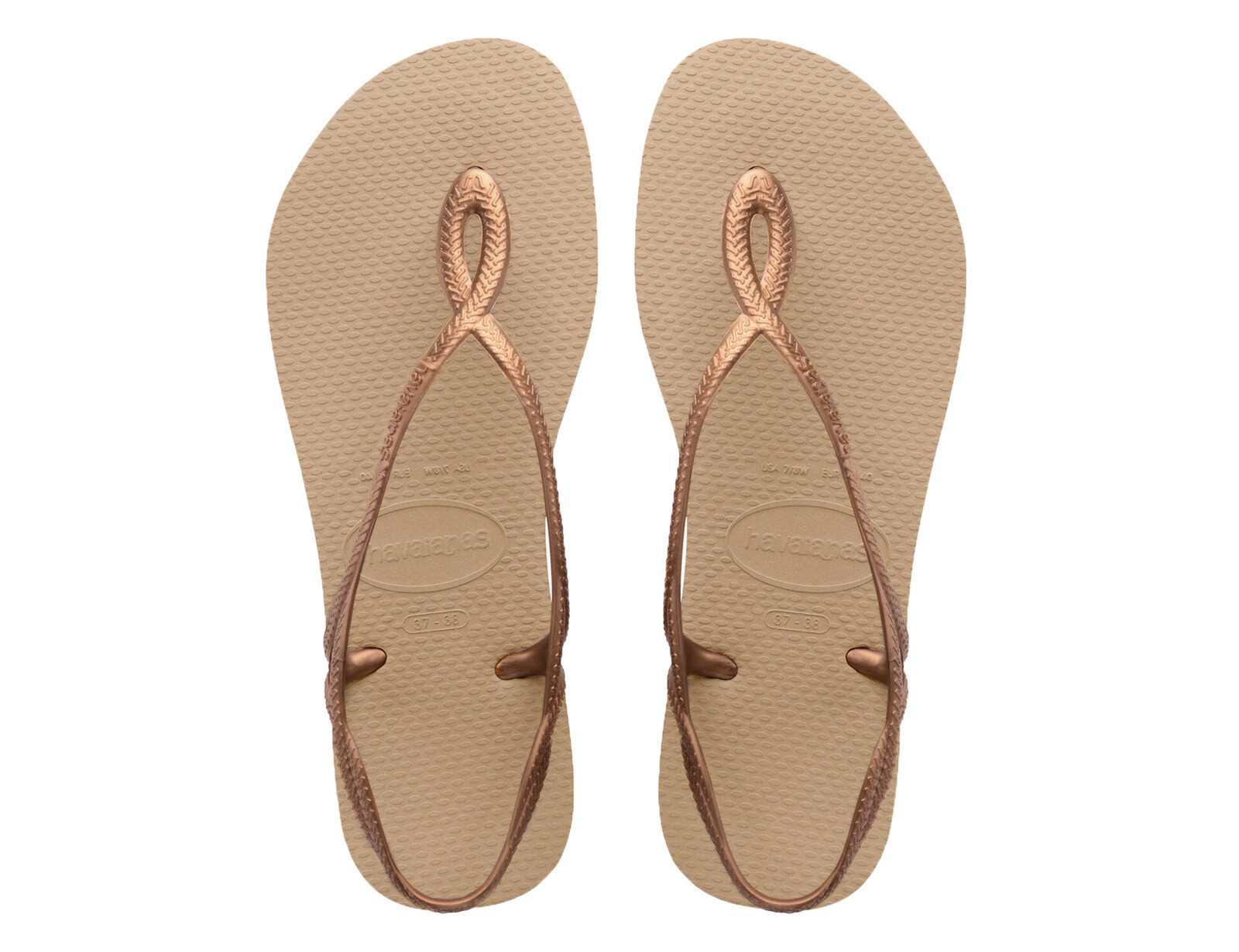 Havaianas - Luna - Goudkleurige Sandalen