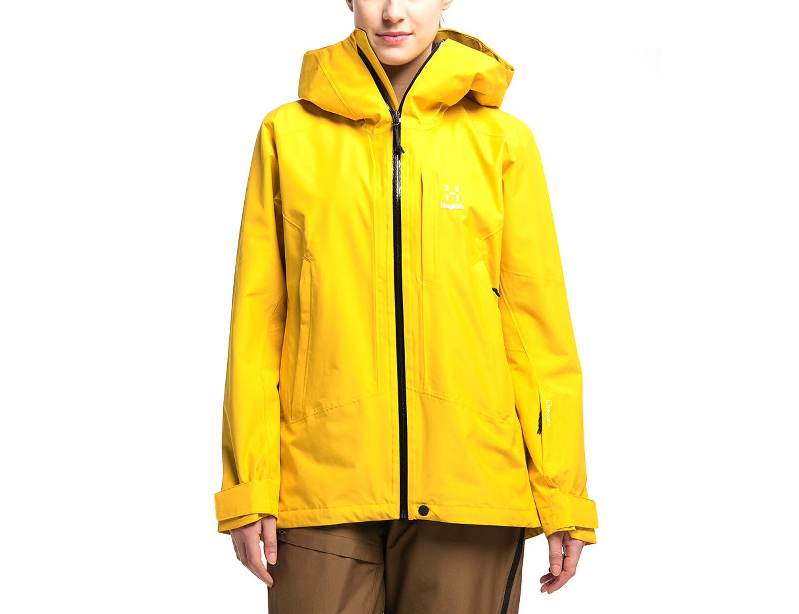Haglöfs - Lumi Jacket Women - Gele Ski-jas Dames