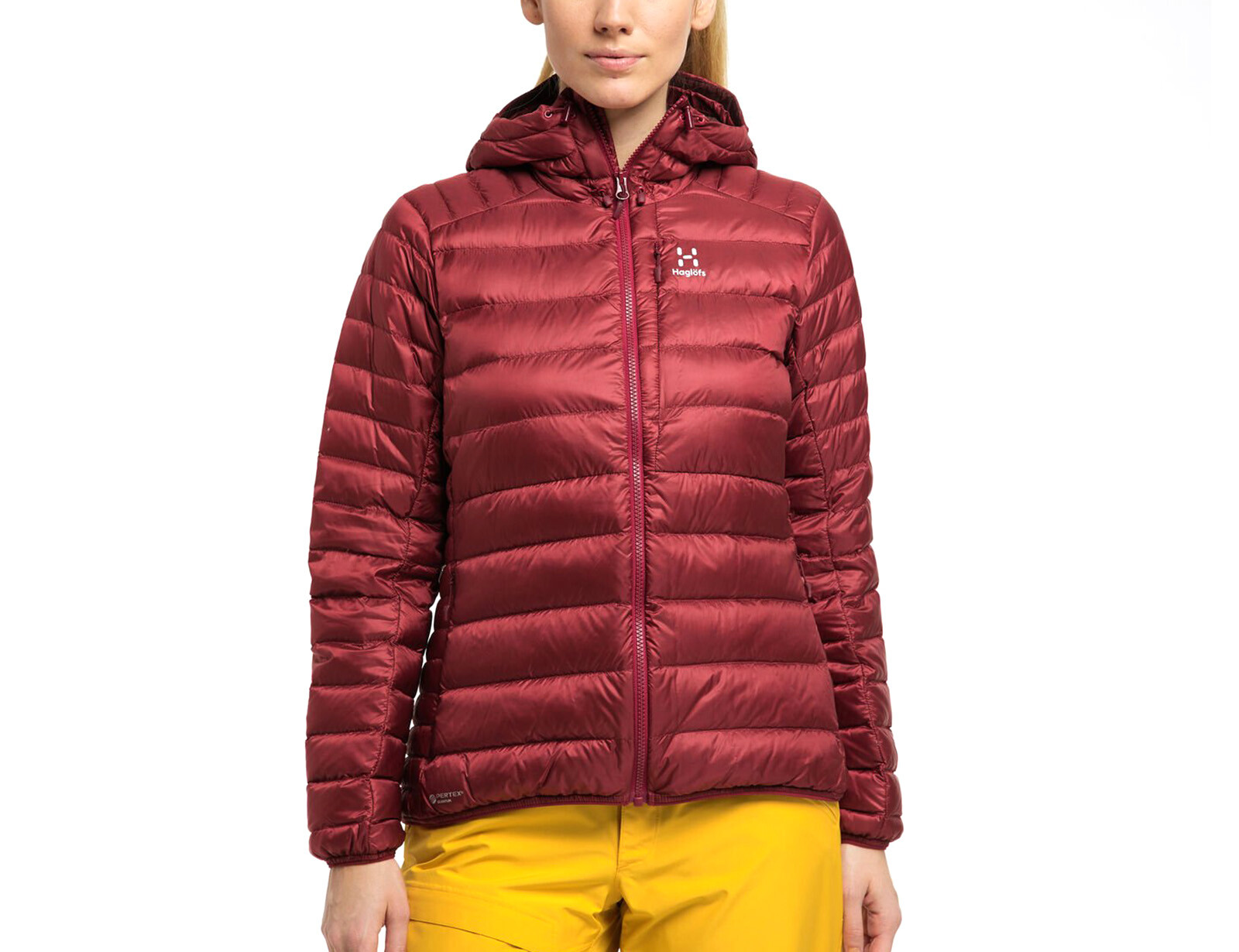Haglöfs - Roc Down Hood Women - Rode Damesjas