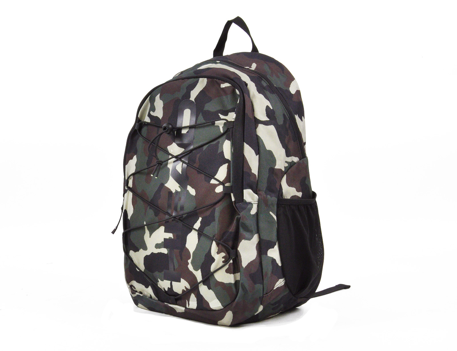 Head - Backpack with Elastic - Groene Camo-One Size