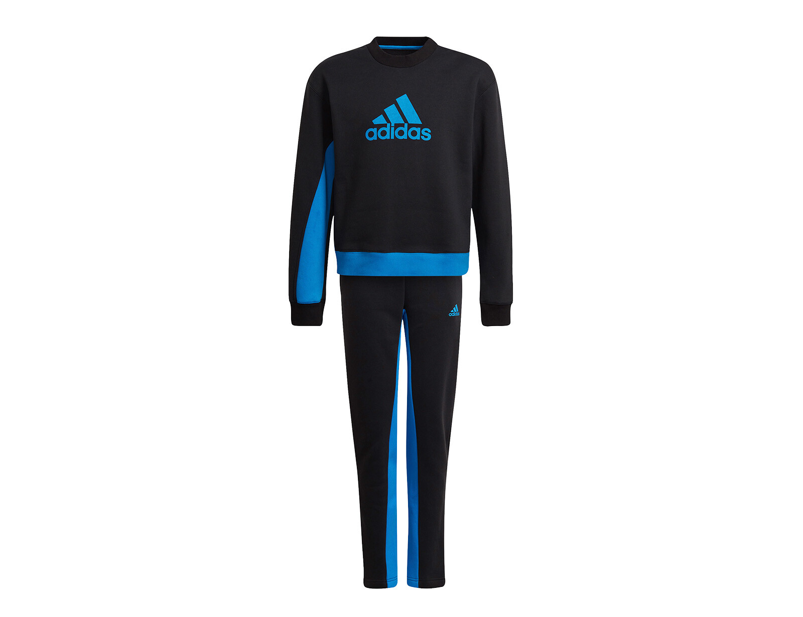 adidas - Badge Of Sports Cotton Tracksuit Youth - Trainingspak Kids