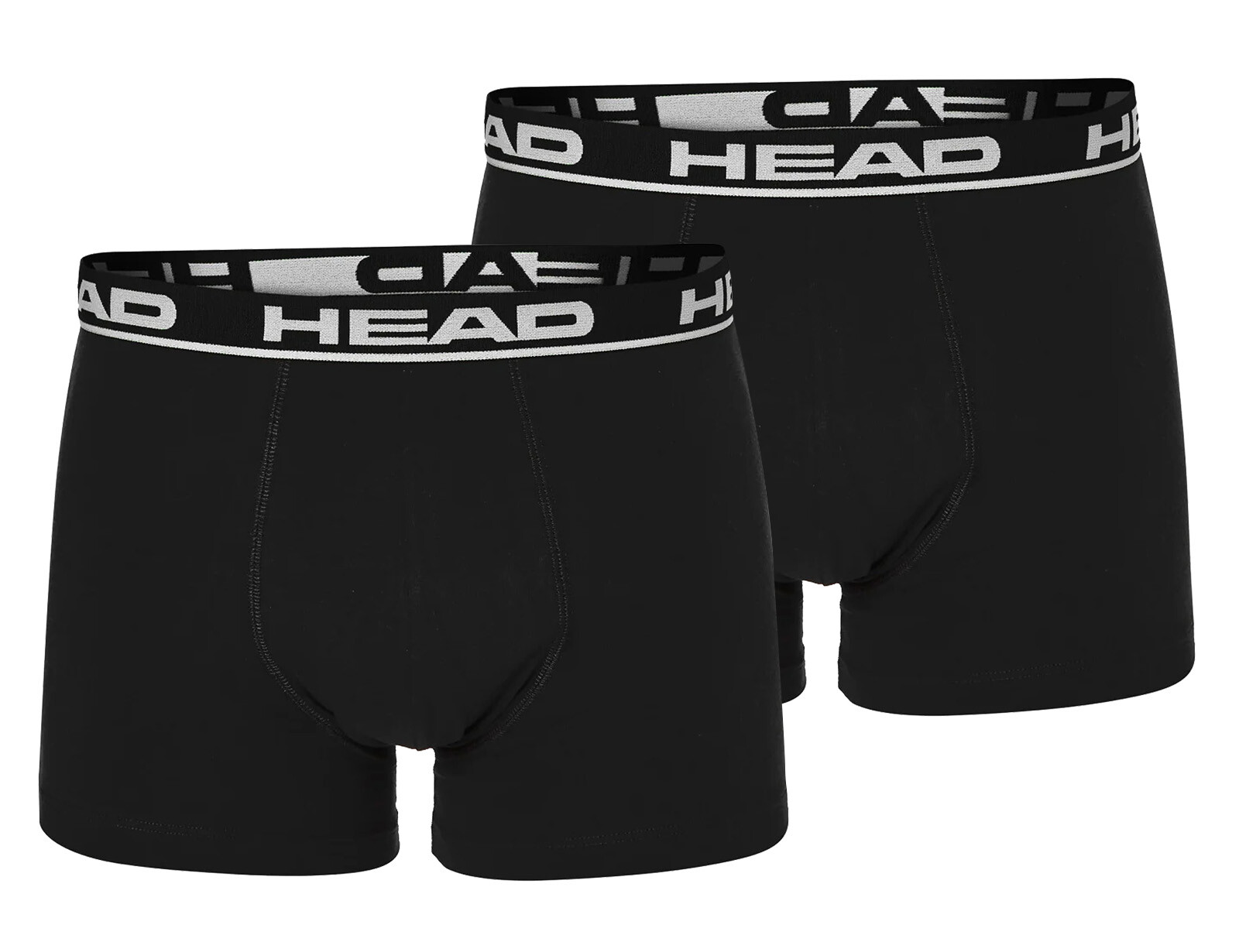 Head - Basic Boxer 2-Pack - Zwarte Boxers Heren