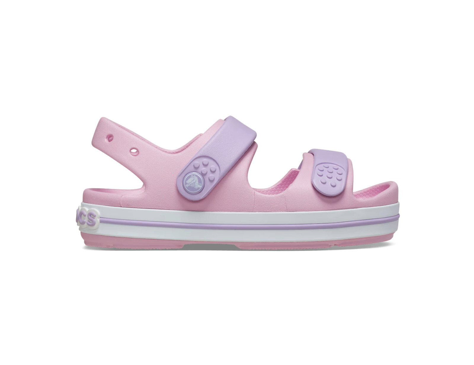 Crocs - Crocband Cruiser Sandal Toddler - Roze Sandaaltjes