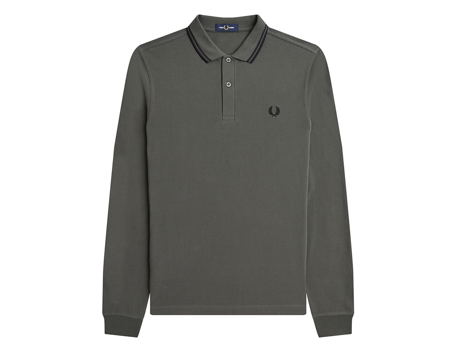 Fred Perry - LS Twin Tipped Shirt - Longsleeve Heren