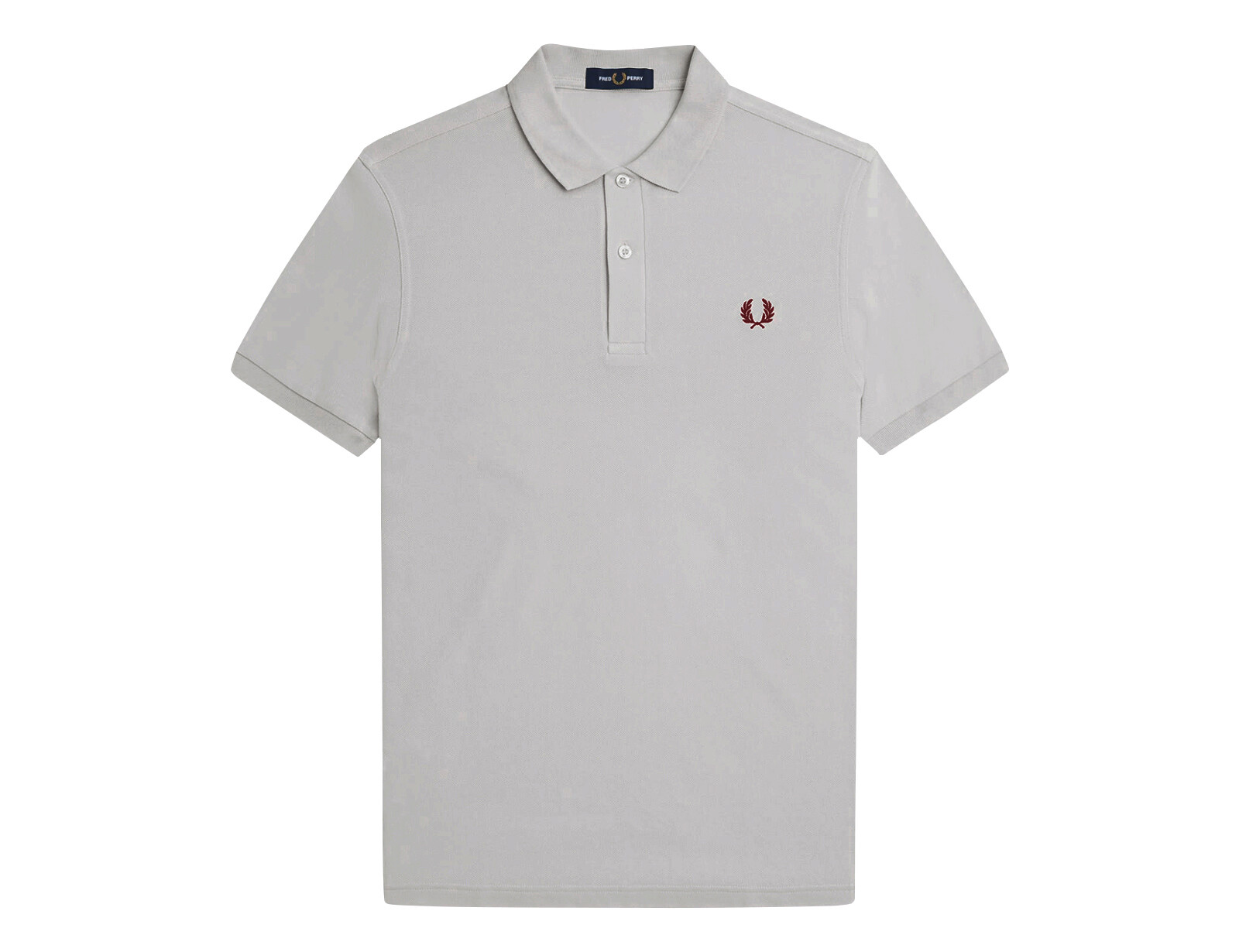 Fred Perry - Plain Shirt - Grijze Polo Heren