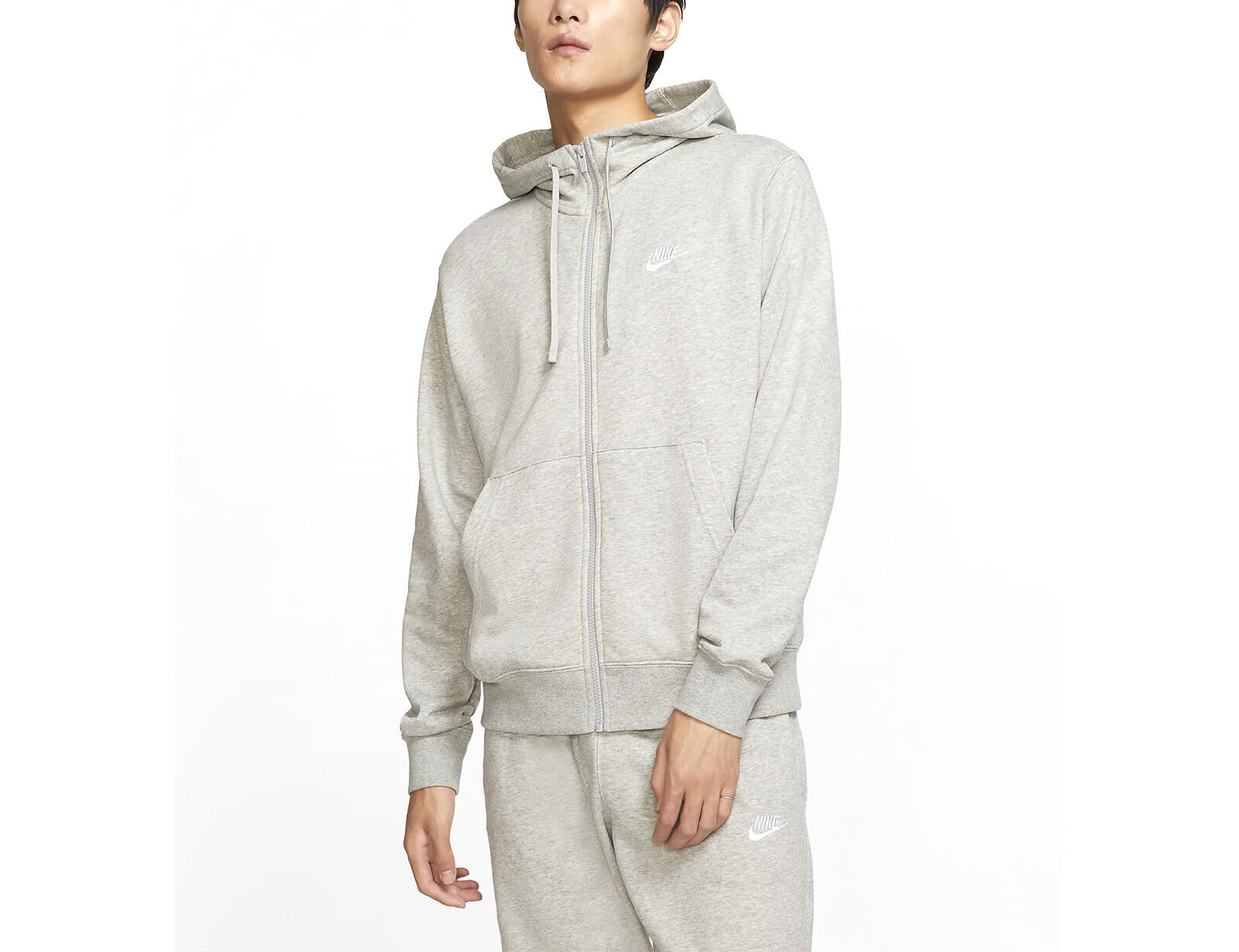 Nike - Sportswear Club Full-Zip Hoodie - Heren vest