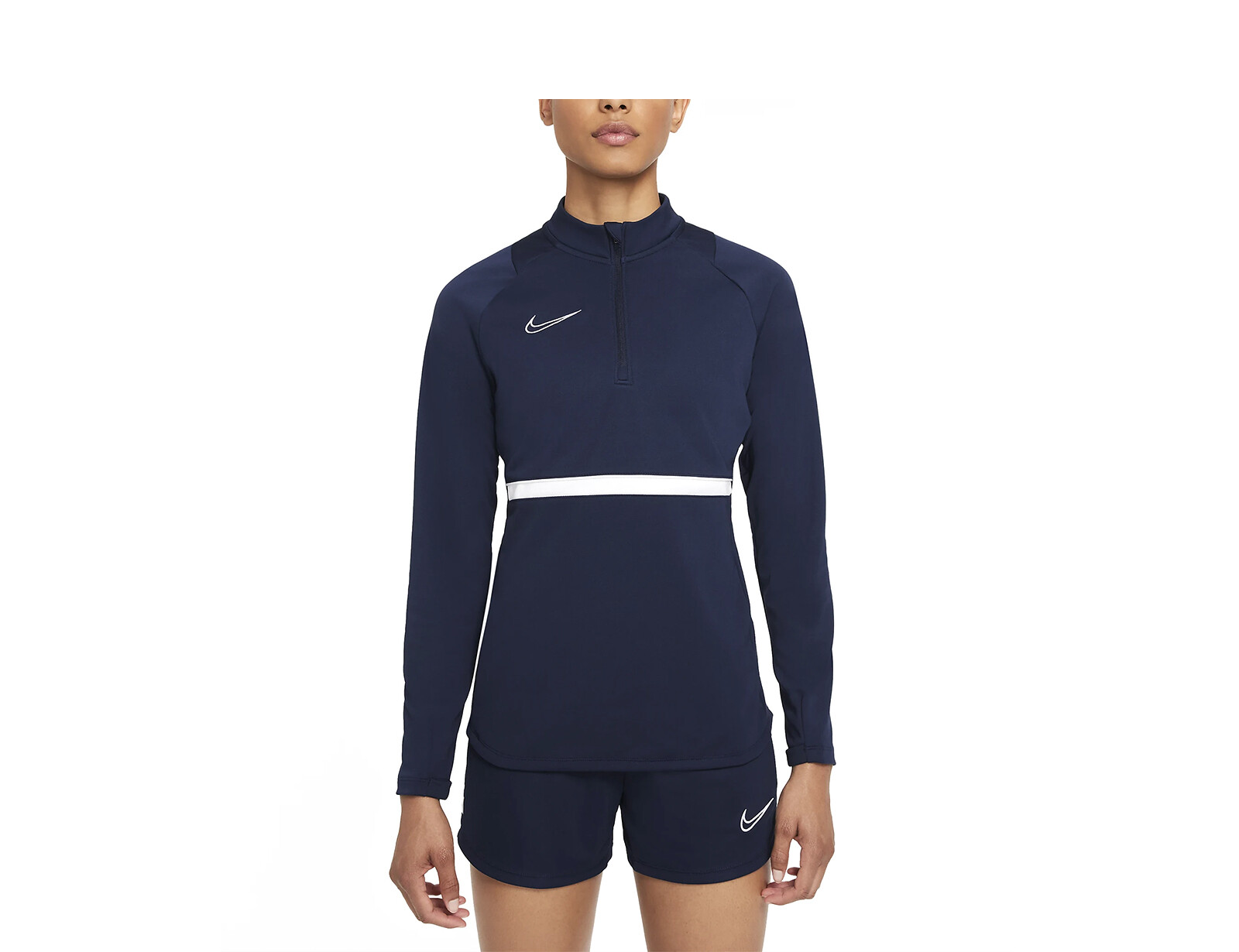 Nike - Academy 21 Drill Top - Voetbal Longsleeve Dames