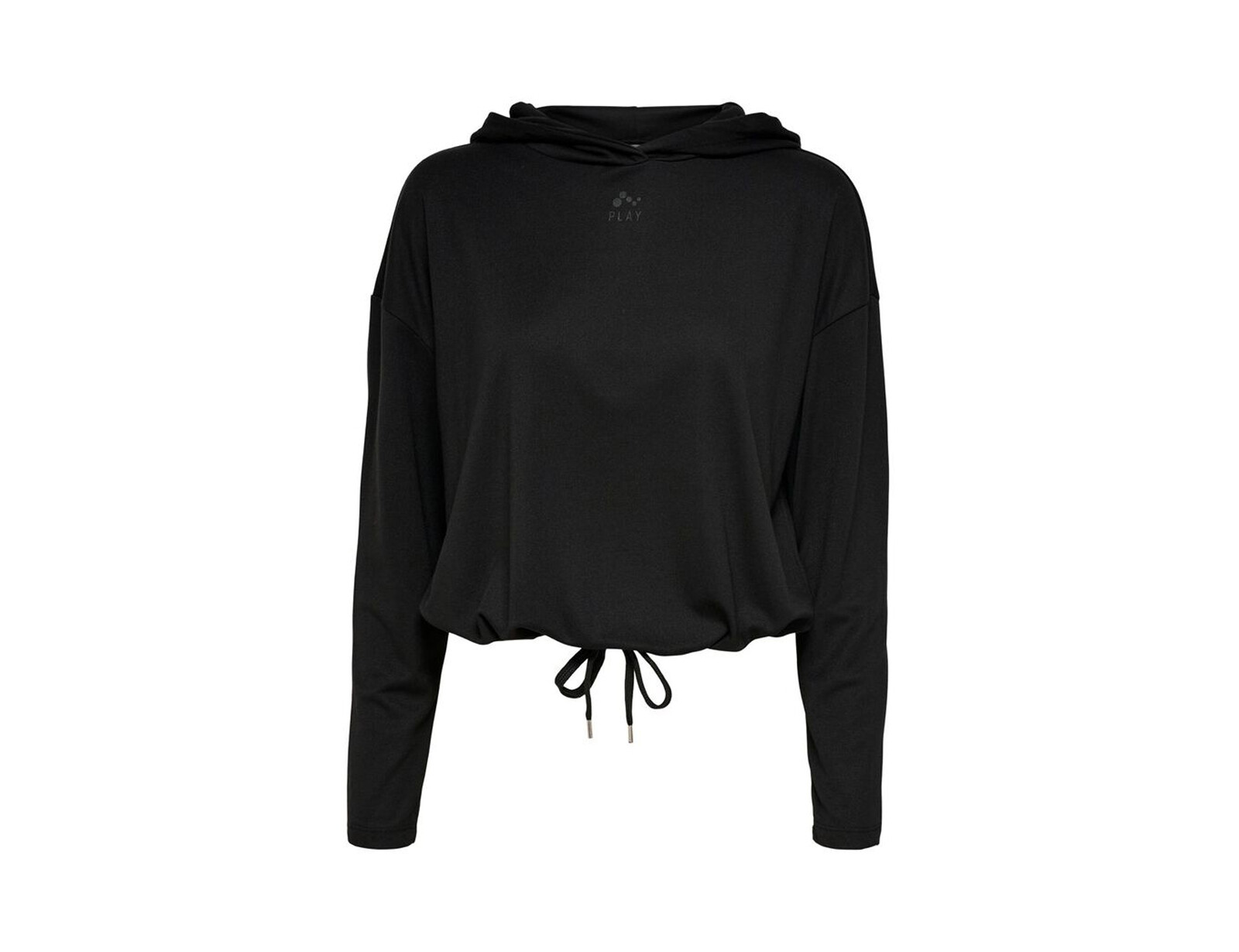 Only Play - Nori LS Hooded Top - Zwarte Hoodie Dames