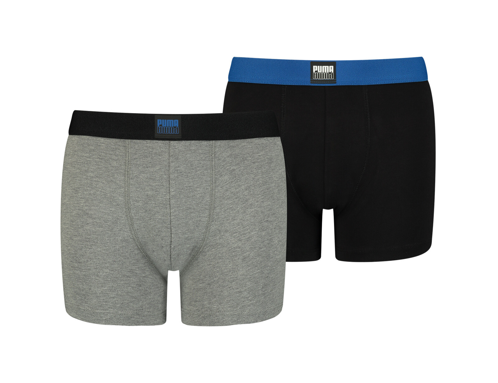 Puma - Boys Placed Logo Boxer - Ondergoed Jongens
