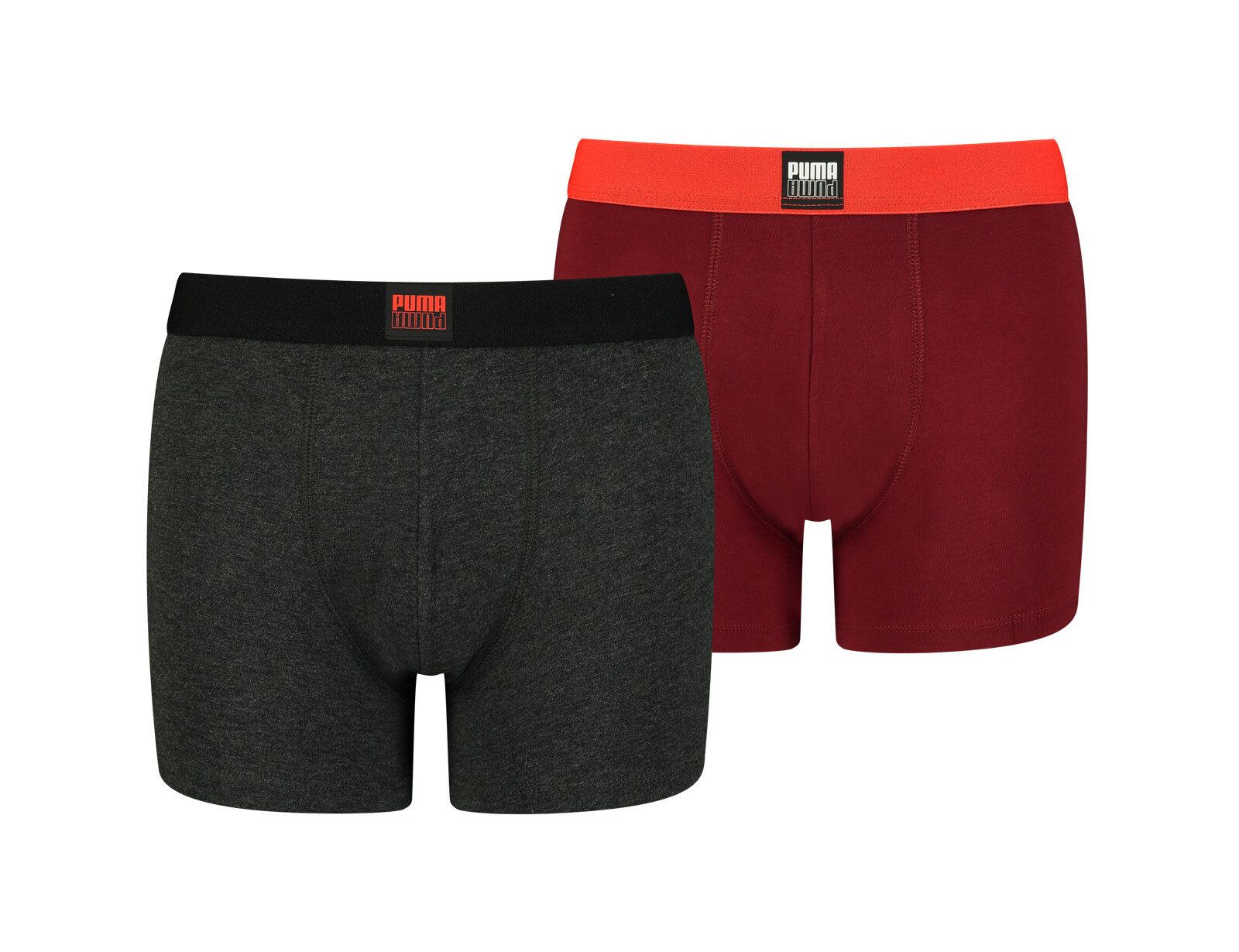 Puma - Boys Placed Logo Boxer - Jongens Onderbroeken