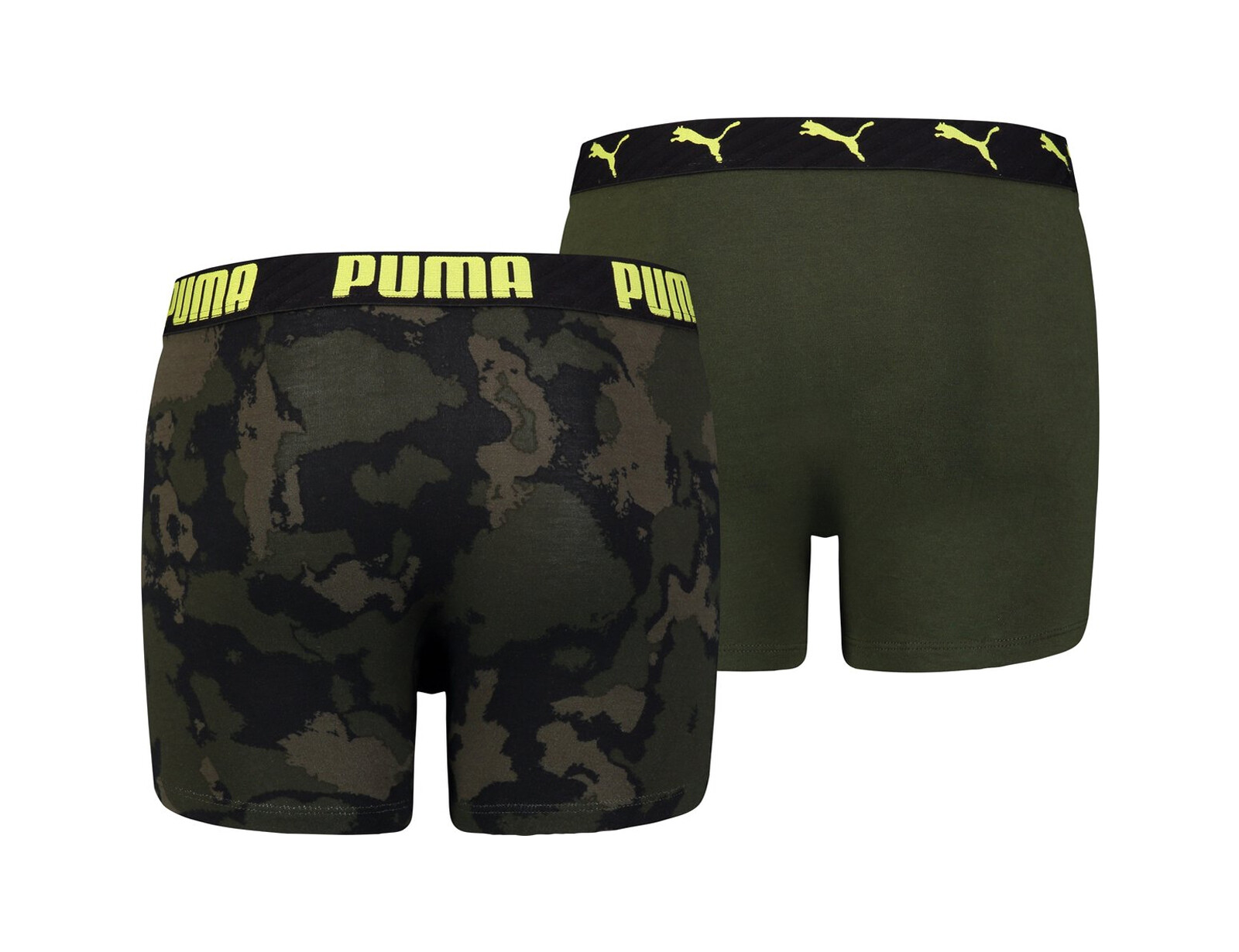 Puma - Boys Camo Boxer 2p - Onderbroeken-134 - 140