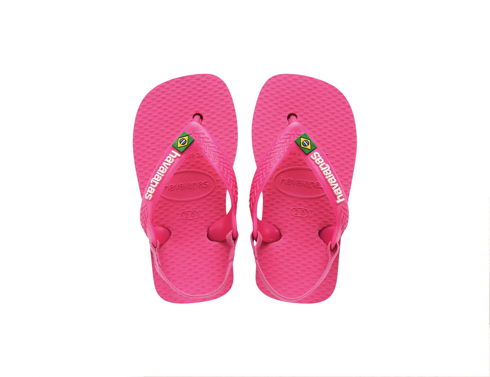 Havaianas - Brasil Logo Baby - Roze Kinderslippers