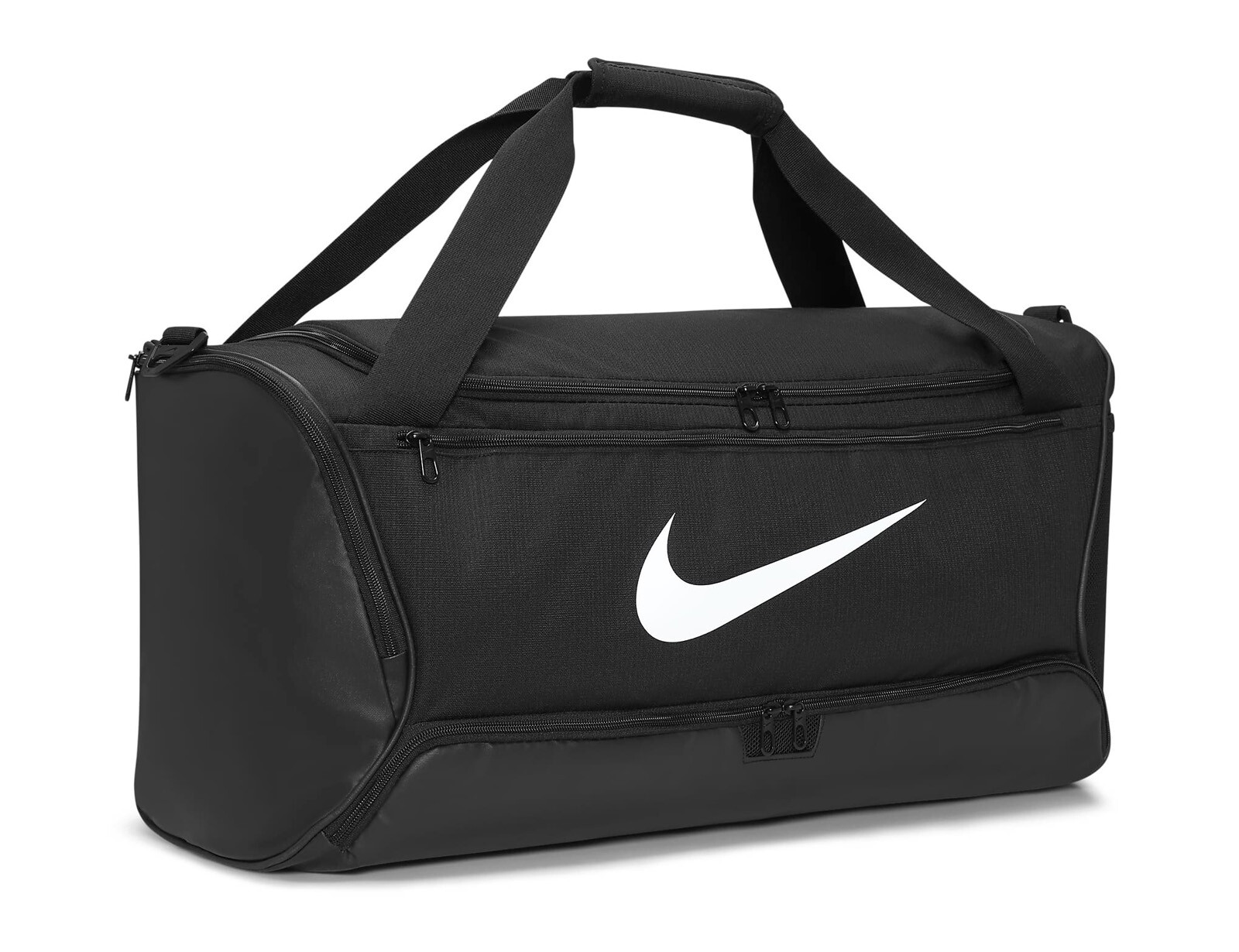 Nike - Brasilia 9.5 Duffel M - Zwarte Sporttas 60 liter-One Size